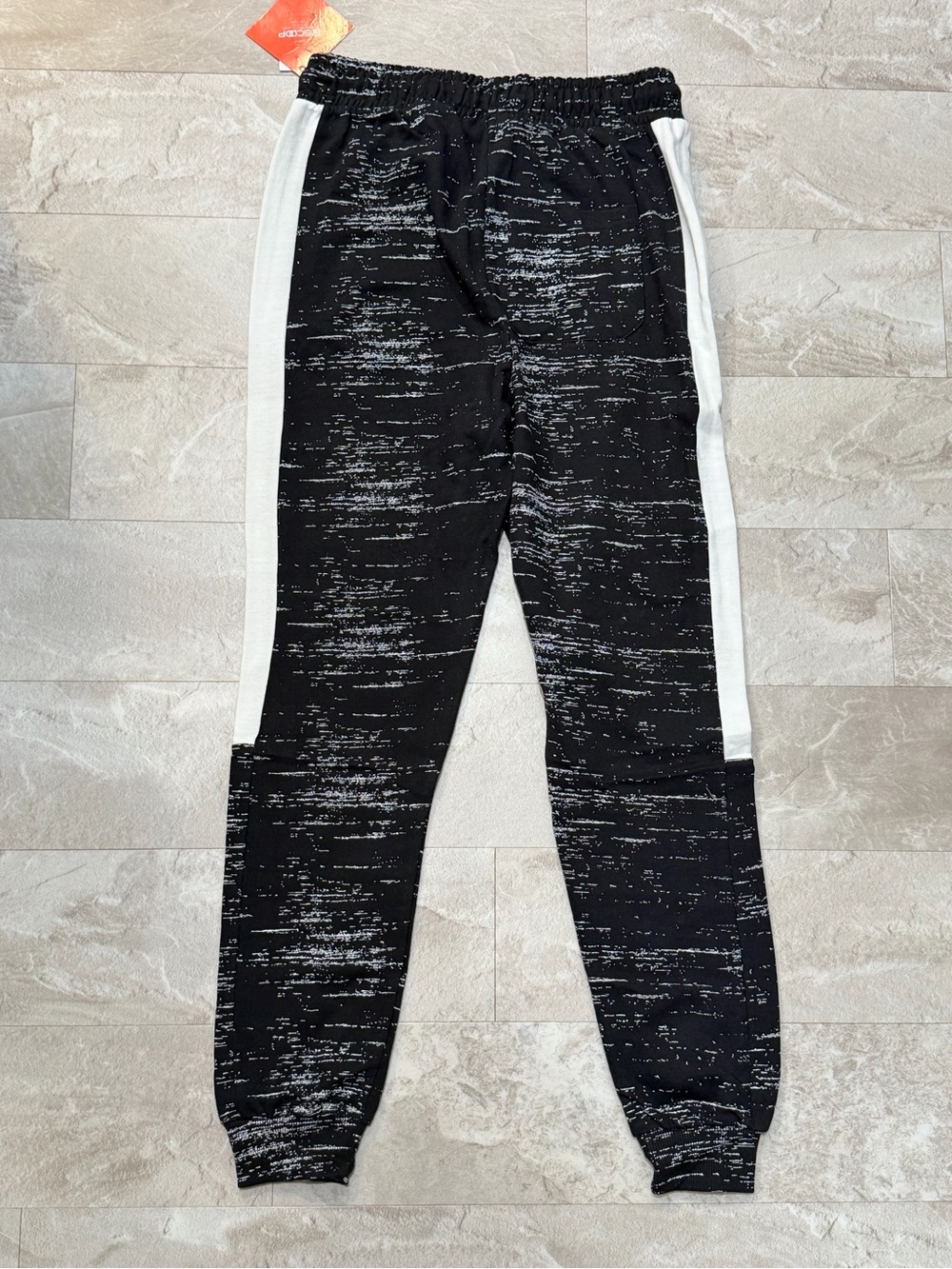 LR SCOOP Men’s Joggers Black and White Size Small - Picture 5 of 5